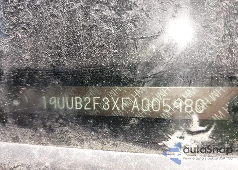 2015 Acura Tlx V6 z USA, uszkodzony, nr VIN 19UUB2F3XFA005980